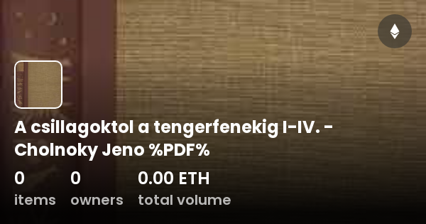 A Csillagoktol A Tengerfenekig I Iv Cholnoky Jeno Pdf Collection