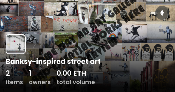 Banksy Inspired Street Art Collection OpenSea