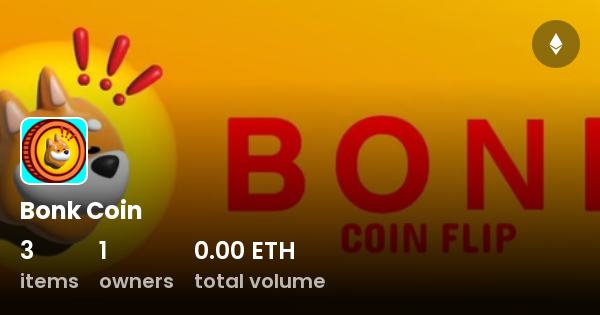 Bonk Coin Collection Opensea