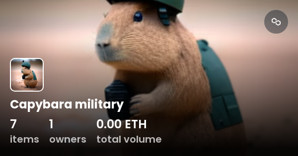 Capybara Military Collection OpenSea