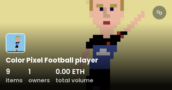 Color Pixel Football Player Collection Opensea