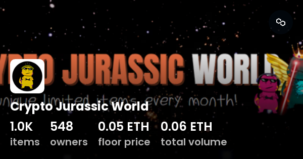 Crypto Jurassic World Collection Opensea