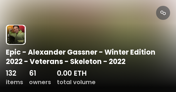 Epic Alexander Gassner Winter Edition Veterans Skeleton