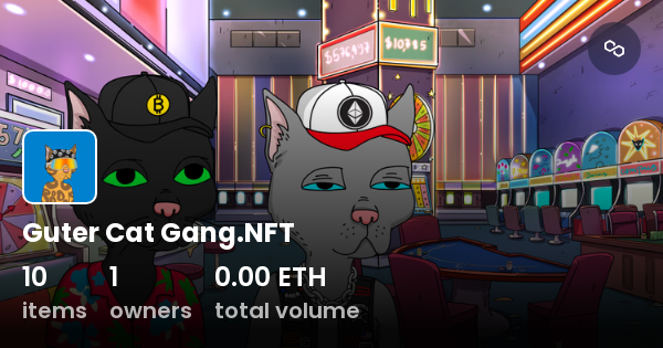 Guter Cat Gang NFT Collection OpenSea