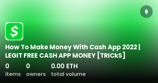 How To Make Money With Cash App 2022 LEGIT FREE CASH APP MONEY