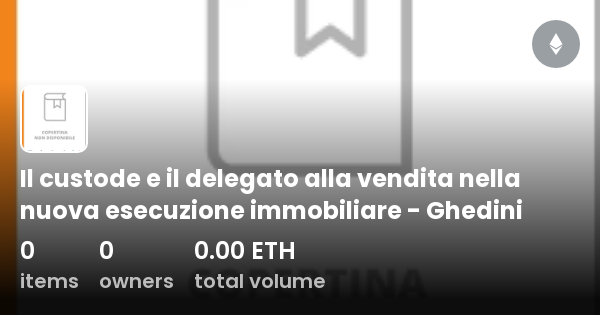 Il Custode E Il Delegato Alla Vendita Nella Nuova Esecuzione