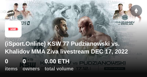 ISport Online KSW 77 Pudzianowski Vs Khalidov MMA Ziva Livestream