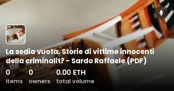 La Sedia Vuota Storie Di Vittime Innocenti Della Criminalit Sardo