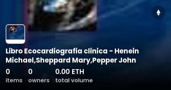 Libro Ecocardiografia Clinica Henein Michael Sheppard Mary Pepper