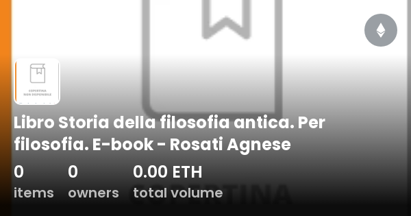 Libro Storia Della Filosofia Antica Per Filosofia E Book Rosati