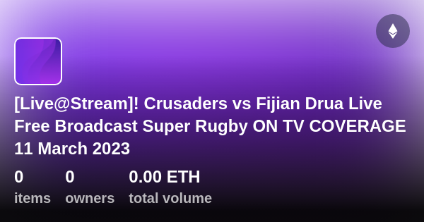 Live Stream Crusaders Vs Fijian Drua Live Free Broadcast Super Rugby