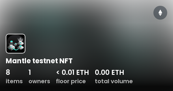 Mantle Testnet NFT Collection OpenSea