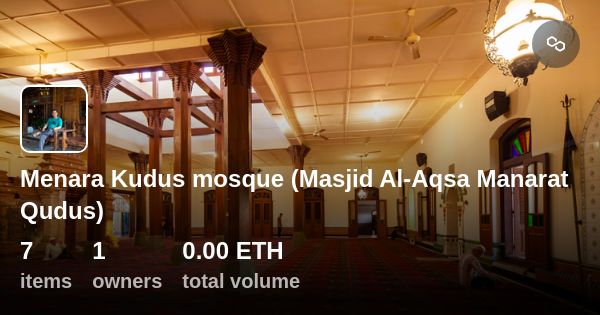 Menara Kudus Mosque Masjid Al Aqsa Manarat Qudus Collection Opensea