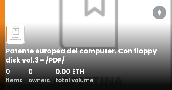 Patente Europea Del Computer Con Floppy Disk Vol Pdf