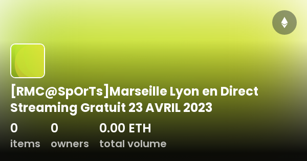 RMC SpOrTs Marseille Lyon En Direct Streaming Gratuit 23 AVRIL 2023