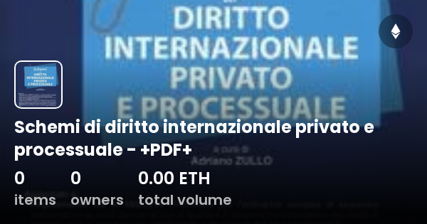 Schemi Di Diritto Internazionale Privato E Processuale Pdf