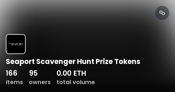 Seaport Scavenger Hunt Prize Tokens Collection Opensea