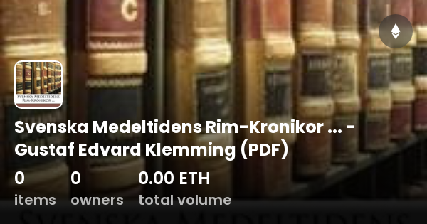 Svenska Medeltidens Rim Kronikor Gustaf Edvard Klemming Pdf