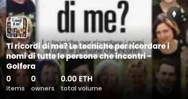 Ti Ricordi Di Me Le Tecniche Per Ricordare I Nomi Di Tutte Le Persone