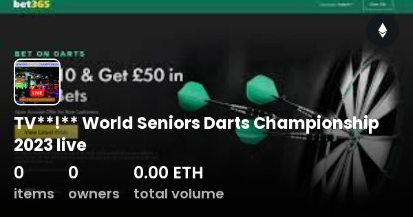 Tv World Seniors Darts Championship Live Collection Opensea