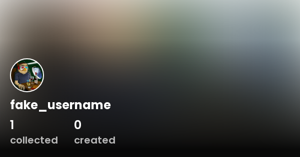 fake_username - Profile | OpenSea