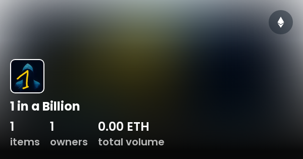 1 of 1 billion