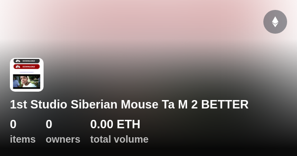 1st studio masha babko  1st Studio Siberian Mouse Ta M 2 BETTER - Collection | OpenSea