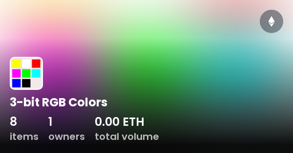 3-bit RGB Colors - Collection | OpenSea