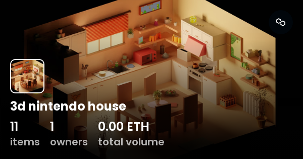 3d nintendo house - Collection | OpenSea