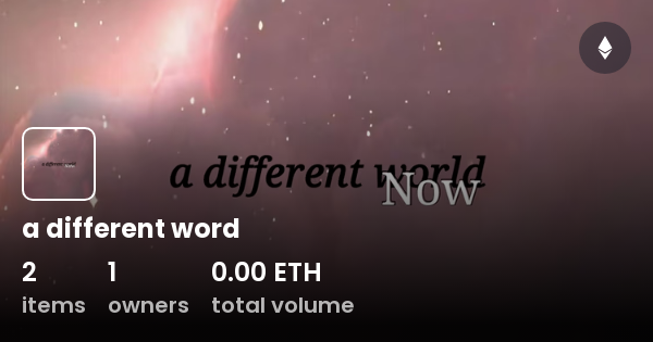 a-different-word-collection-opensea