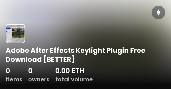 adobe after effects keylight plugin download