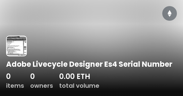 adobe livecycle designer es4 serial number