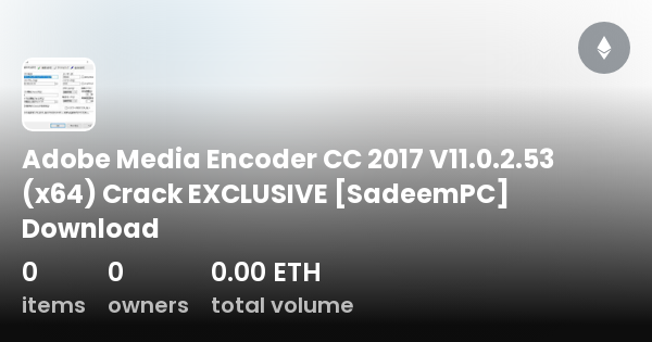 adobe media encoder cc 2017 download with crack