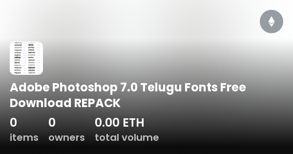 telugu fonts for adobe photoshop 7.0 free download