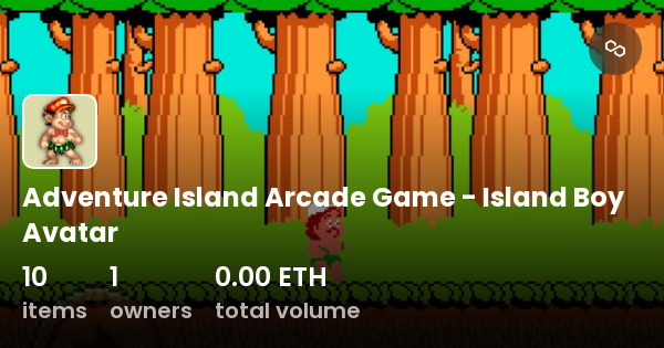 Adventure Island Arcade Game - Island Boy Avatar - Collection | OpenSea