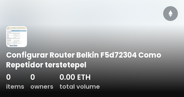 Configurar belkin repetidor sale