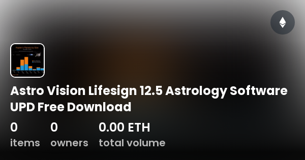 Astro Vision Lifesign 12.5 Astrology Software UPD Free Download ...