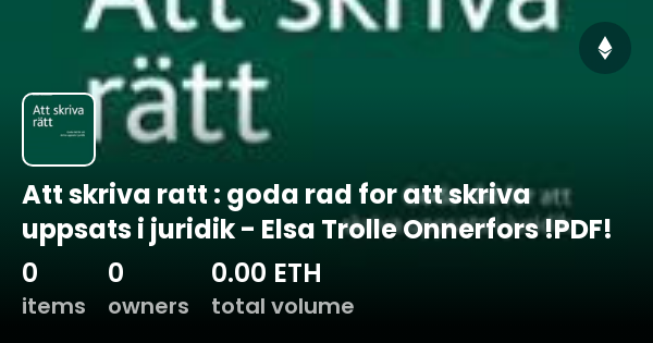 Att Skriva Ratt : Goda Rad For Att Skriva Uppsats I Juridik - Elsa ...