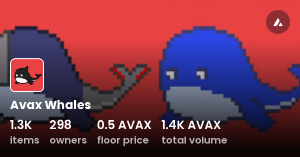 Avax Whales - Collection | OpenSea