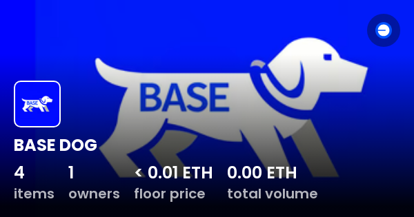 BASE DOG - Collection | OpenSea