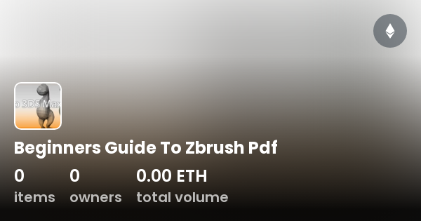 beginners guide to zbrush pdf