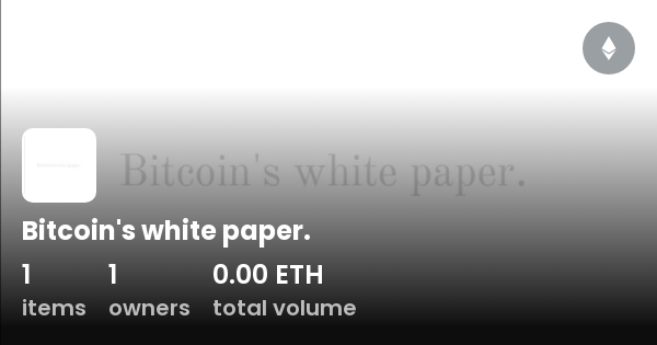 bitcoin 101 white paper