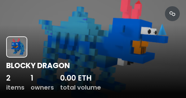 BLOCKY DRAGON - Collection | OpenSea