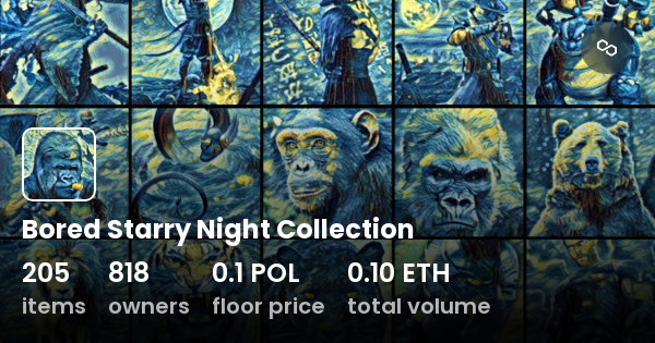 Bored Starry Night Collection Collection Opensea