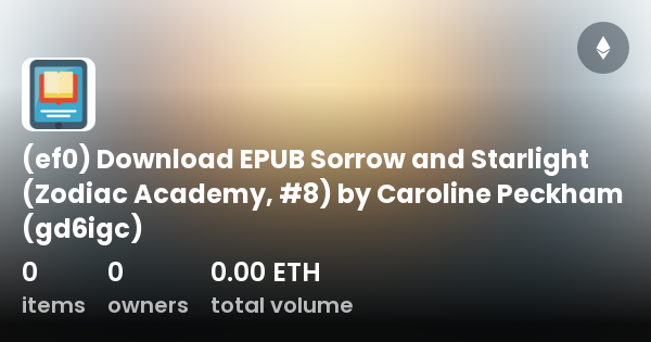 Sorrow and Starlight (Zodiac Academy, #8) by Caroline Peckham