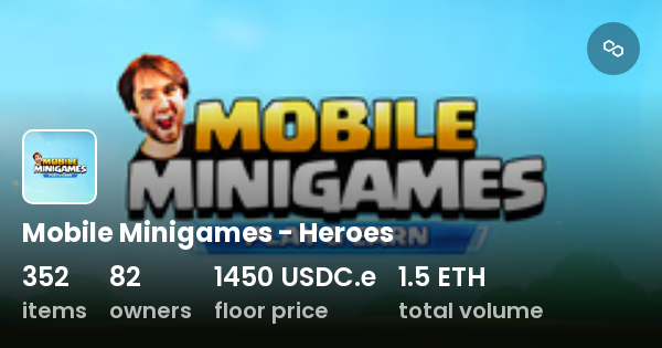 Mobile Minigames - Collect, Battle, Create NFTs