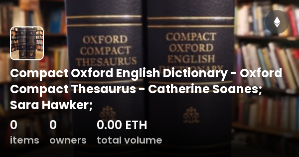 the compact oxford english dictionary book