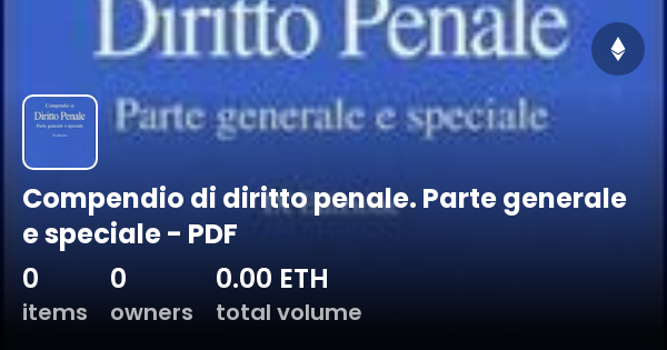 Compendio di diritto penale. Parte generale e speciale - PDF - Collection