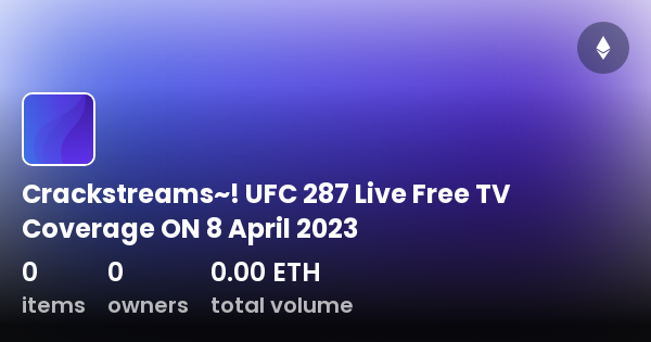 Crackstreams Ufc