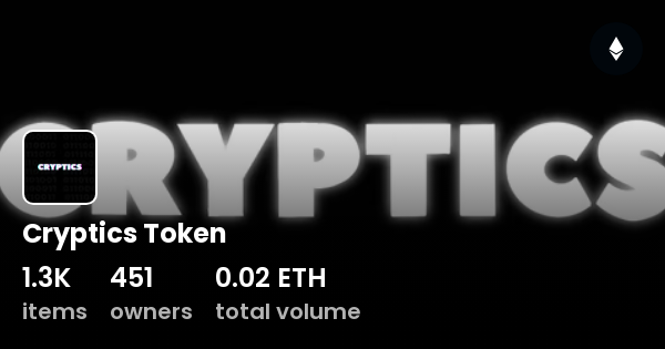 Cryptics Token - Collection | OpenSea